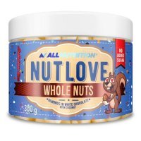 ALLNUTRITION NutLove WholeNuts Migdały w białej czekoladzie z kokosem, 300g