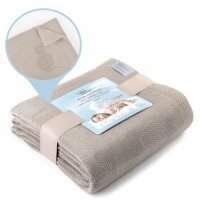 Libra- Babies Kocyk bambusowy 80x100cm Beżowy