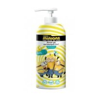 MINIONKI żel pod prysznic i szampon banan 2w1, 1000ml