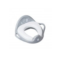 TEGA BABY Nakładka sedesowa dla dziecka miękka, SOWA szara, 1 sztuka