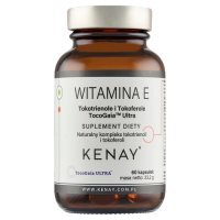 KENAY Witamina E tokotrienole i Tokoferole TocoGaia Ultra, 60 kaps.