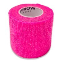 YellowBAND Bandaż kohezyjny 5cm x 4,5m różowy