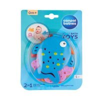 CANPOL BABIES zestaw zabawek do kąpieli z przyssawkami, 5 szt. 80/003
