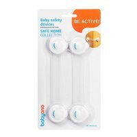 BabyOno Zabezpieczenia do mebli uniwersalne białe (953) - 2 sztuki (27508)