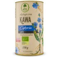 DARY NATURY Ekologiczna kawa z korzenia cykorii latte rozpuszczalna, 150g