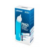 NOVAMA PINGO SPARK Aspirator do nosa z podświetlaną silikonową końcówką - blue