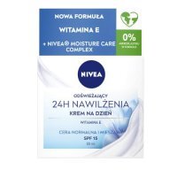 NIVEA 24H Nawilżenia odświeżający krem do twarzy, 50ml