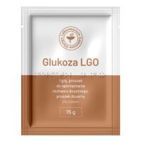 Glukoza LGO, glukoza w postaci proszku  do badania krzywej cukrowej - 75g