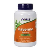 NOW Cayenne 500mg, 100 kaps.