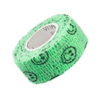 VITAMMY Autoband Elastyczny bandaż kohezyjny 2,5cm x 450cm Zielone buźki