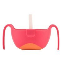 B.BOX Miseczka ze słomką Strawberry Shake, 1 sztuka