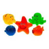 HENCZ TOYS Zwierzaki morskie zabawki do kąpieli, 5szt. (836)