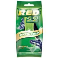 Mattes Red 22 Maszynka do golenia jednorazowa, 5szt.