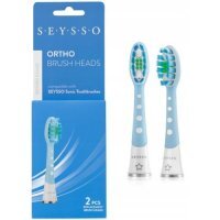 SEYSSO Oxygen Ortho Końcówki wymienne do szczoteczki sonicznej, 2szt.