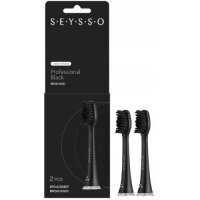 SEYSSO Carbon Professional Końcówki wymienne do szczoteczki sonicznej, 2szt.
