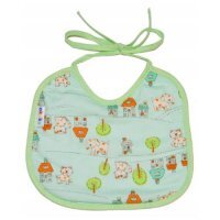 AKUKU Śliniak wiązany mały miętowy, 1szt.