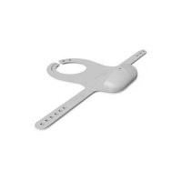 Everyday Baby Śliniak silikonowy z kieszonką szary