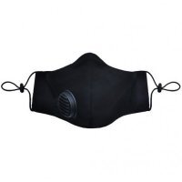 Maska Bawełniana Olmed czarna +1 filtr rozmiar L/XL