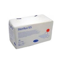 STERILUX ES Kompresy gazowe niejałowe 17-nitkowe 8-warstwowe 10cm x 20cm, 100 sztuk