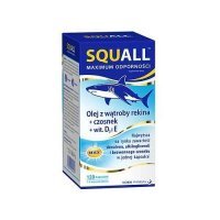 Squall Max Olej z wątroby rekina, 120 kapsułek