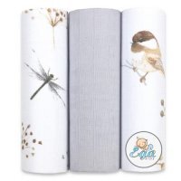 EGA KIDS Pieluszki muślinowe Premium 60x80cm zestaw nr 18 (1778), 3 szt.