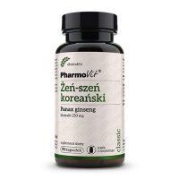 PHARMOVIT® Żeń-szeń koreański Ekstrakt 250mg, 90 kaps.