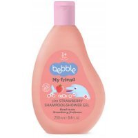 BEBBLE Szampon i żel pod prysznic 2w1 Truskawkowy, 250ml
