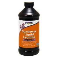 Now Foods Sunflower Liquid Lecithin - Lecytyna słonecznikowa, 473 ml
