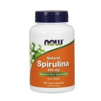 Now Foods Spirulina 500 mg, 120 tabl.
