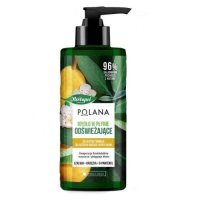 HERBAPOL Mydło w płynie odświeżające Szałwia Gruszka, 390ml