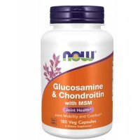Now Foods Glucosamine & Chondroitin with MSM,180 kaps.