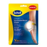 SCHOLL Expert Care złuszczająca maska na pięty z kasem AHA
