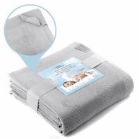 Libra- Babies Kocyk bambusowy 80x100cm Szary