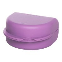 El-Comp Pudełko-pojemnik na aparat ortodontyczny fioletowy