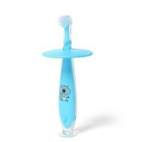 BABYONO Szczoteczka do zębów niebieska 6m+