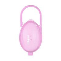 BABYONO Pojemnik na smoczek 528/04, różowy