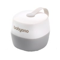 BABYONO NATURAL NURSING Pojemnik na smoczek biały, 1 sztuka