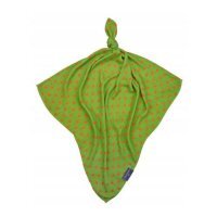 TEXPOL Pieluszka bambusowa Kropki zielone 120x120cm, 170g