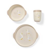 Babyono Zestaw naczyń dla dzieci Farmer, 3 szt.