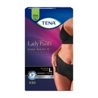Tena Lady Pants Plus Black Bielizna chłonna dla kobiet L, 30 szt.