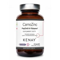 Kenay CarnoZinc PepZinGI & Pylopass, 60 kaps.