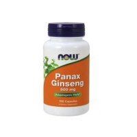 NOW FOODS Panax Ginseng żeń szeń koreański 500mg, 100 kapsułek