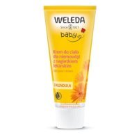 WELEDA Baby Calendula Krem do ciała dla niemowląt z nagietkiem lekarskim, 75ml