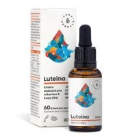 AURA HERBALS Luteina + Witamina A + DHA + Zeaksantyna, krople, 30ml