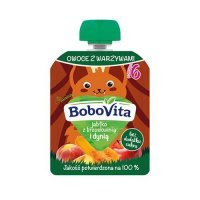BoboVita Jabłko z brzoskwinią i dynią po 6 miesiącu, 80g