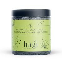 HAGI Naturalny scrub do ciała z olejem konopnym i makadamia, 300ml