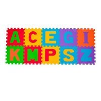 BABYONO Puzzle piankowe litery 278, 10 elementów