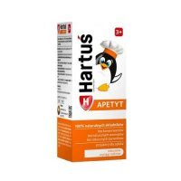 Hartuś Apetyt syrop dla dzieci 3+, 120 ml