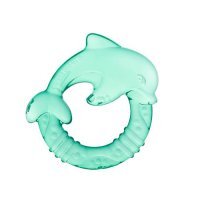 CANPOL BABIES Gryzak wodny zielony delfin 2/221