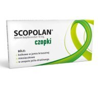 Scopolan 10 mg - 6 czopków